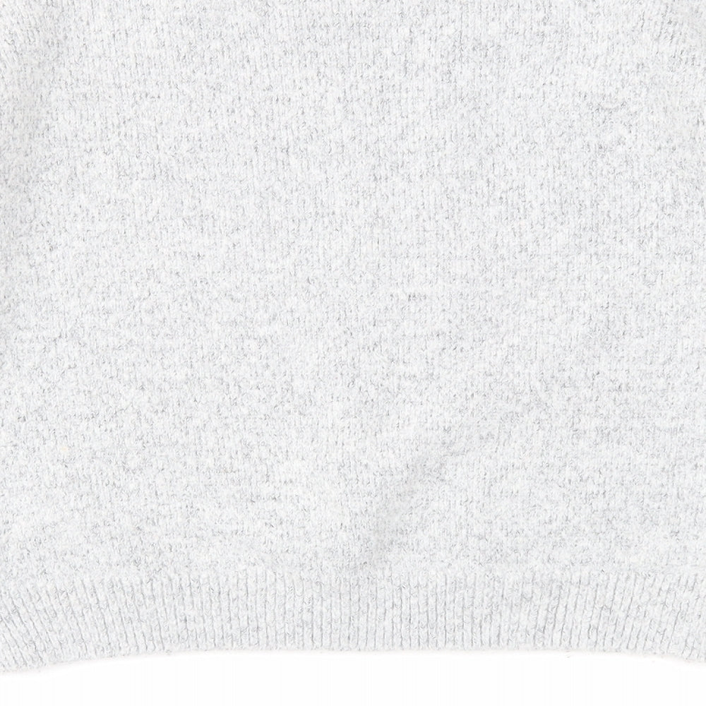Womens UK Size 12 Marks and Spencer Grey Pullover Jumper