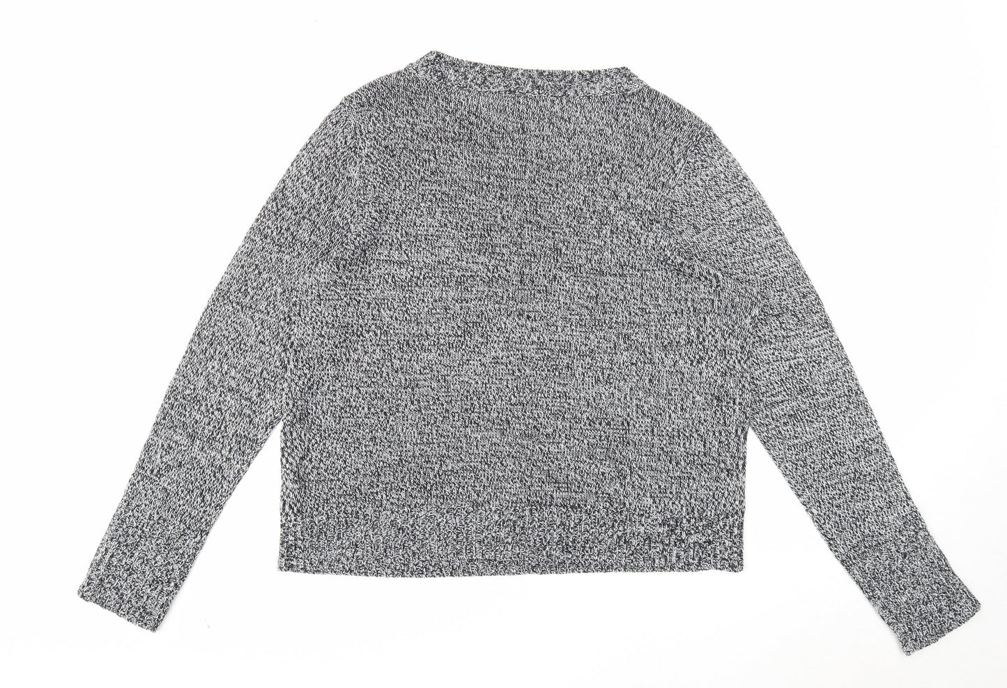Womens UK Size M Divided Black Pullover Jumper