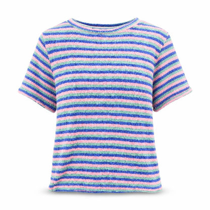 Womens UK Size S Bershka Multicoloured Pullover Jumper