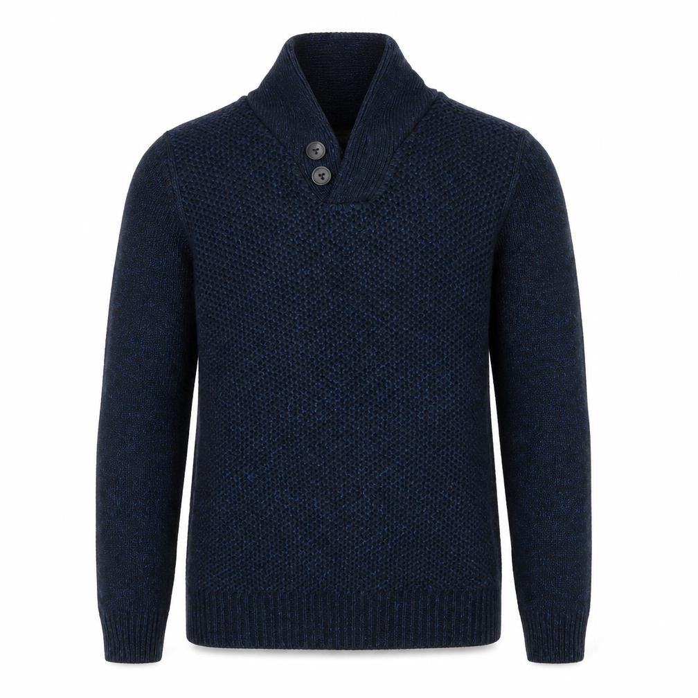 Mens UK Size S NEXT Blue Henley Jumper