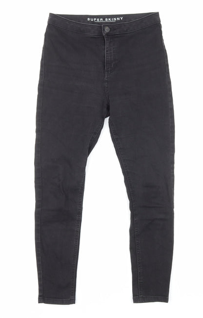 Womens UK Size 12 Marks and Spencer Regular Fit Skinny Black Jeans