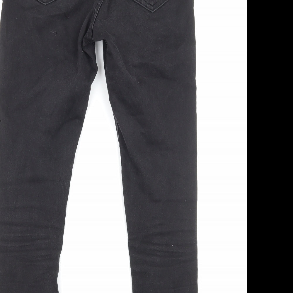 Womens UK Size 12 Marks and Spencer Regular Fit Skinny Black Jeans