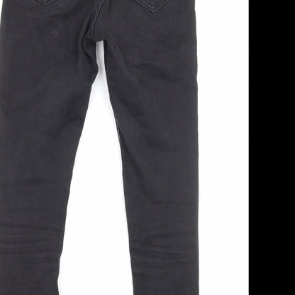 Womens UK Size 12 Marks and Spencer Regular Fit Skinny Black Jeans