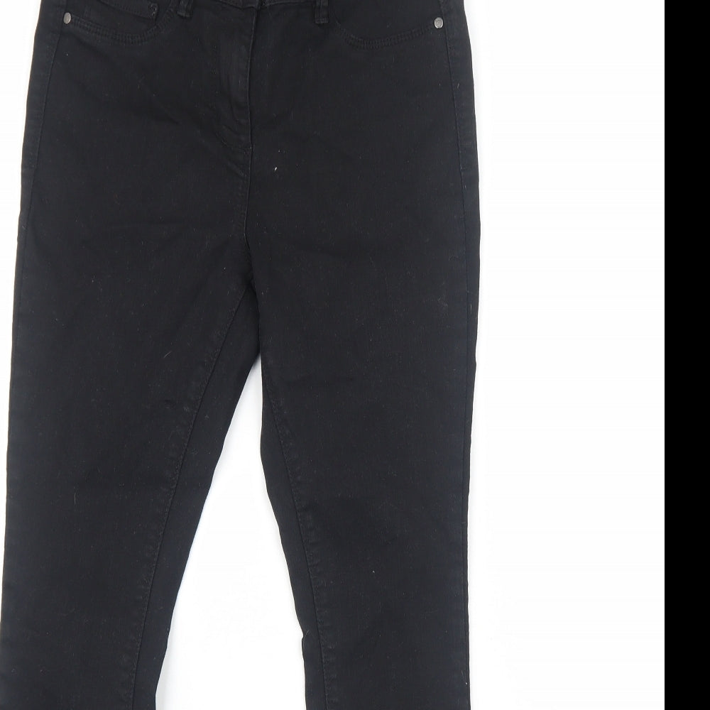 Womens UK Size 10 Marks and Spencer Regular Fit Skinny Black Jeans