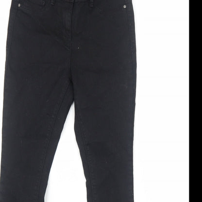 Womens UK Size 10 Marks and Spencer Regular Fit Skinny Black Jeans