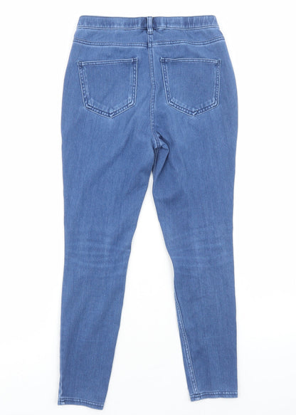 Womens UK Size 10 Marks and Spencer Regular Fit Skinny Blue Jeans
