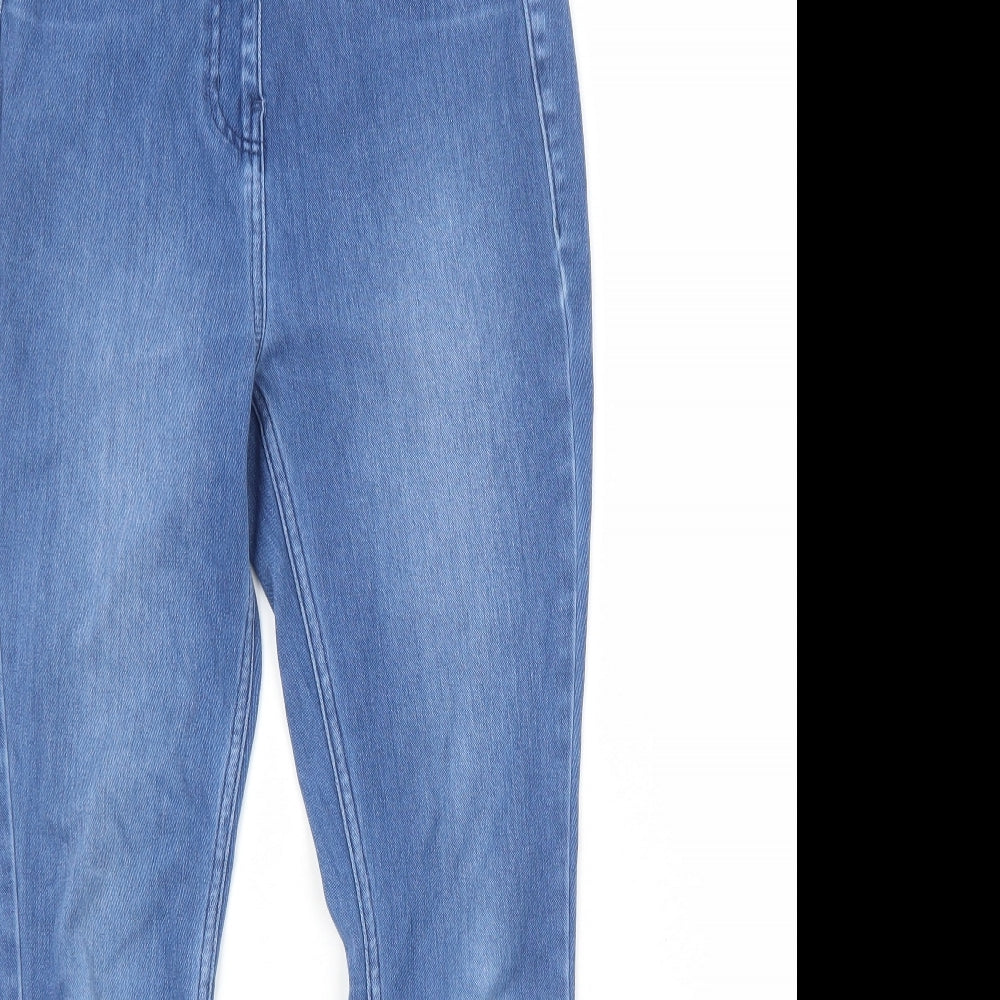 Womens UK Size 10 Marks and Spencer Regular Fit Skinny Blue Jeans