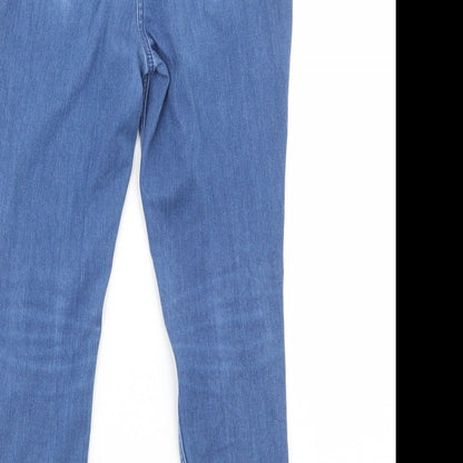 Womens UK Size 10 Marks and Spencer Regular Fit Skinny Blue Jeans