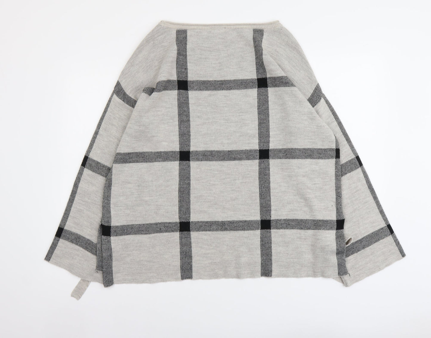 Womens UK Size M River Island Grey Pullover Jumper