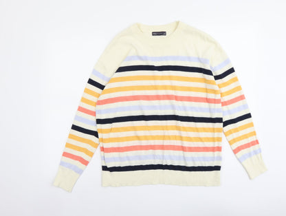 Womens UK Size M Marks and Spencer Multicoloured Pullover Jumper