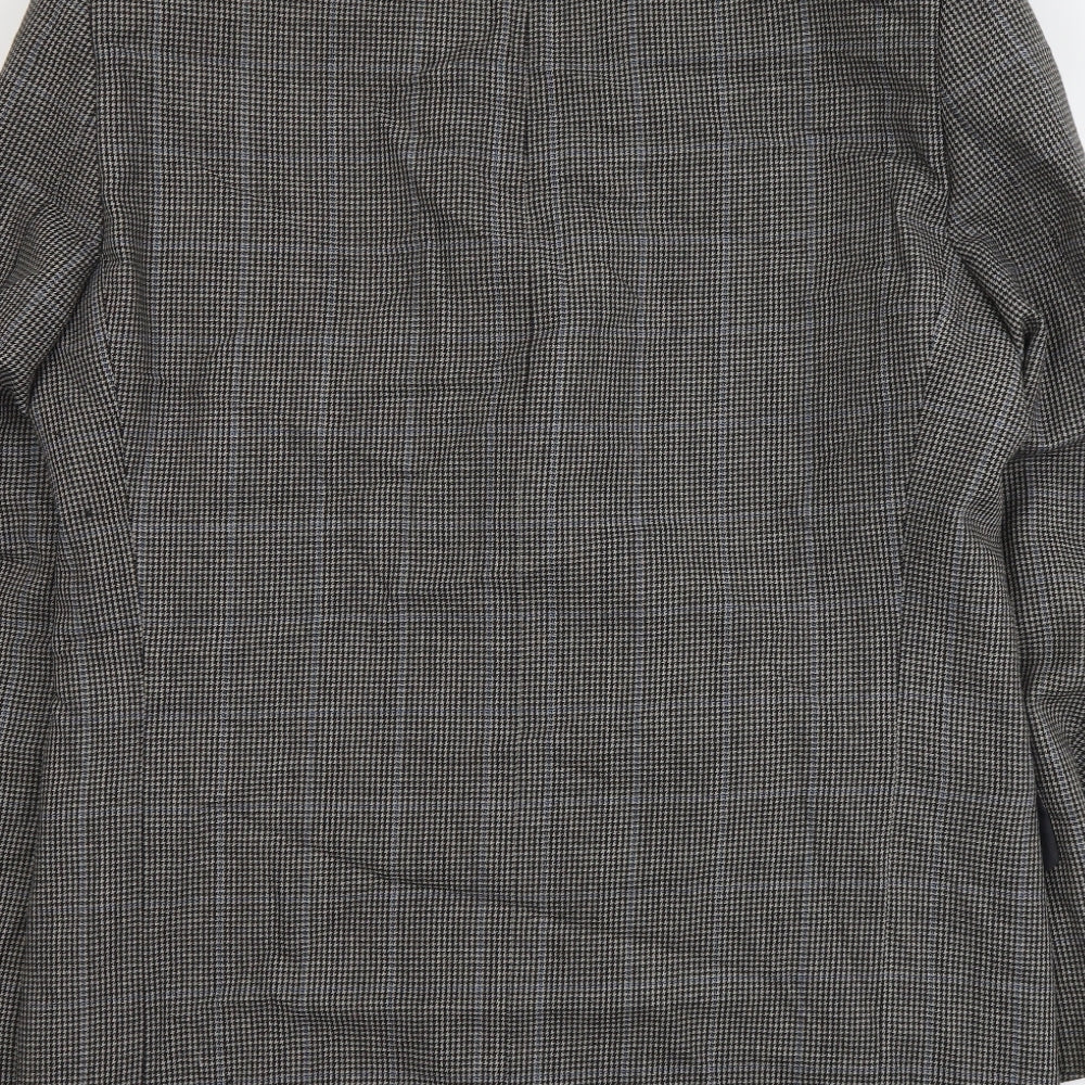 Mens UK Size L BHS Regular Brown Suit Jacket