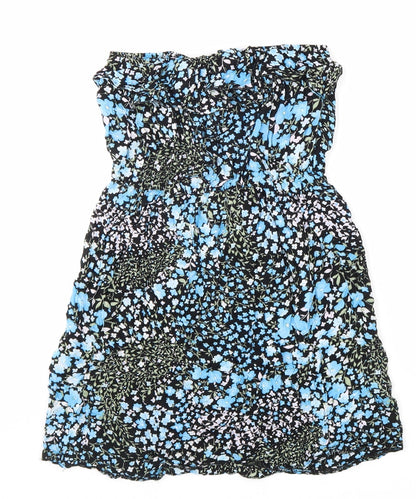 Womens UK Size 12 Miso Multicoloured Basic Tank