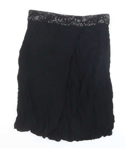 French Connection Womens Black Viscose Straight & Pencil Skirt Size 6