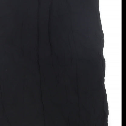 French Connection Womens Black Viscose Straight & Pencil Skirt Size 6
