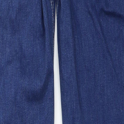 Womens UK Size 10 Marks and Spencer Regular Fit Skinny Blue Jeans