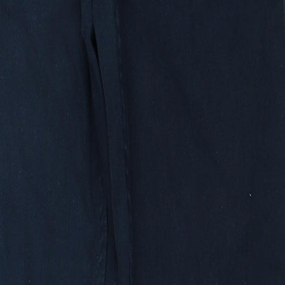 Denim & Co. Womens Blue Cotton Straight Jeans Size 28 in L32 in Regular Zip