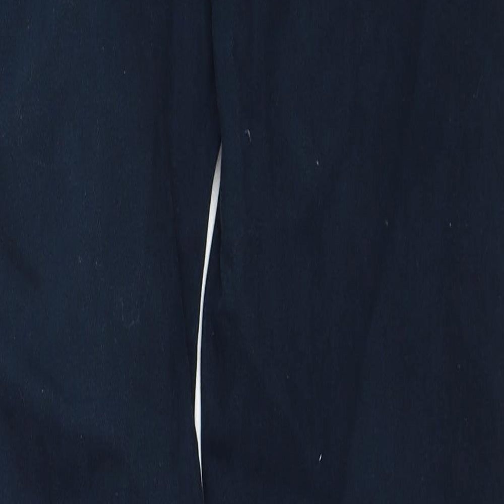 Denim & Co. Womens Blue Cotton Straight Jeans Size 28 in L32 in Regular Zip