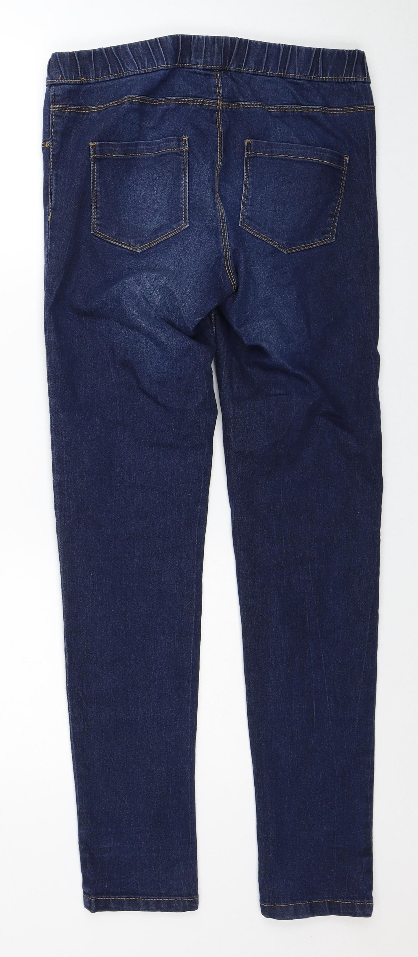 ESMARA Womens Blue Cotton Skinny Jeans Size 10 Regular