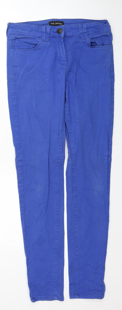 Womens UK Size 10 Marks and Spencer Regular Fit Skinny Blue Jeans