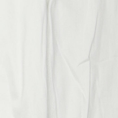 Only Womens White Cotton Skinny Jeans Size 29 in L30 in Regular Zip