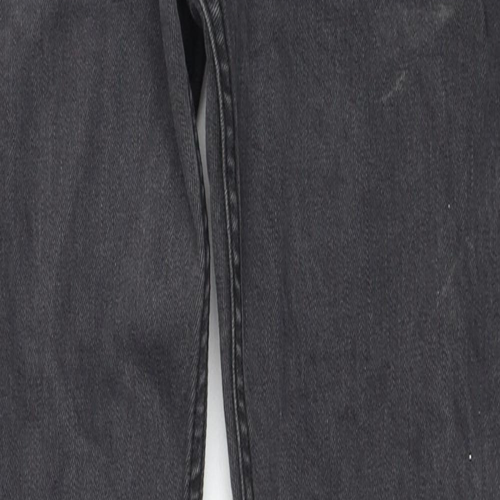 Mens UK Size 30 in Topshop Extra-Slim Fit Skinny Grey Jeans