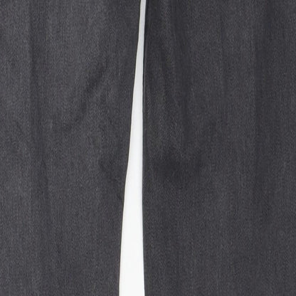 Mens UK Size 30 in Topshop Extra-Slim Fit Skinny Grey Jeans