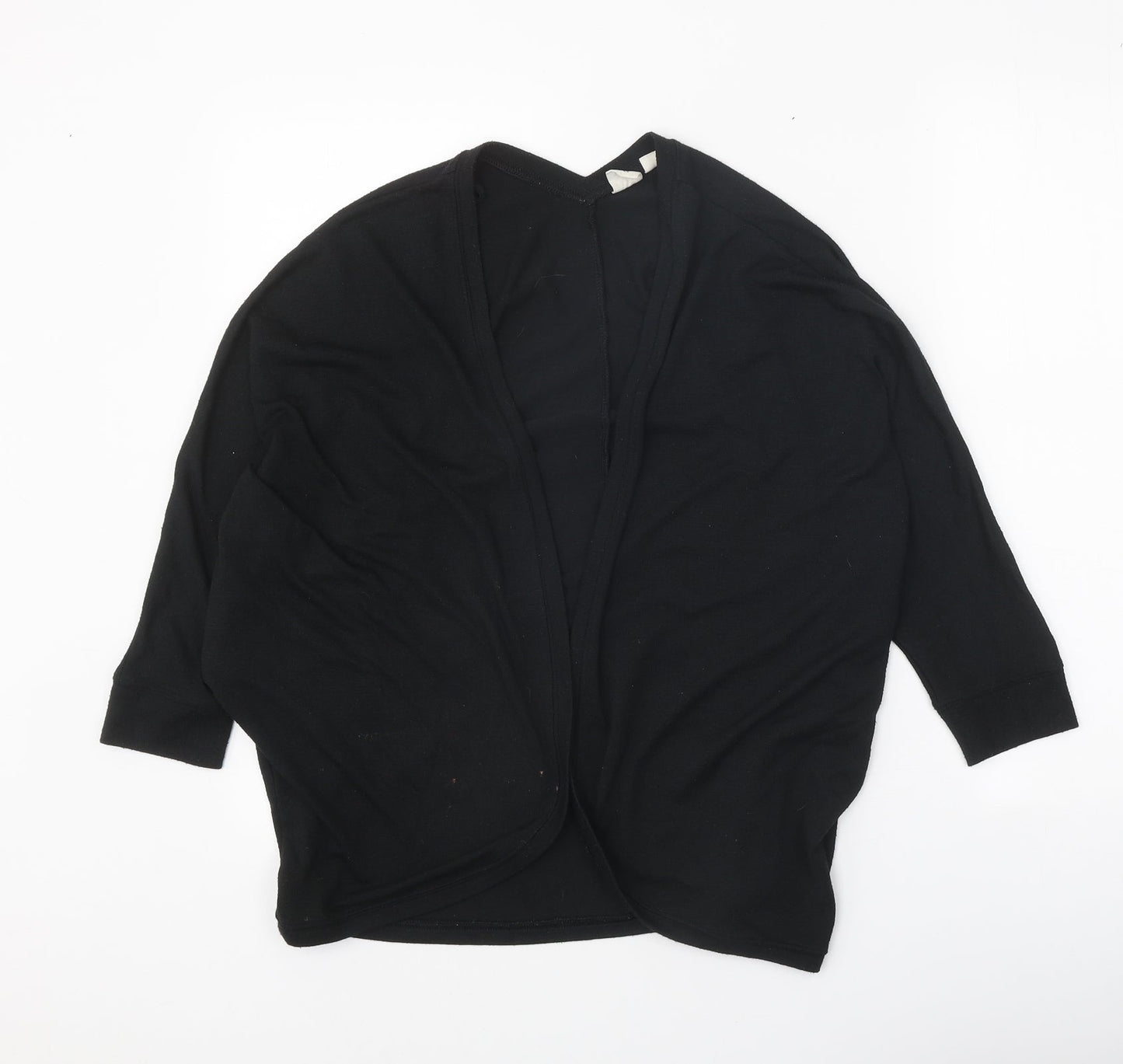 Gap Womens Black V-Neck Polyester Cardigan Jumper Size S