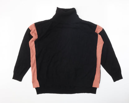 Womens UK Size M SWEEWE Black Pullover Jumper