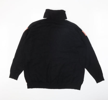 Womens UK Size M SWEEWE Black Pullover Jumper