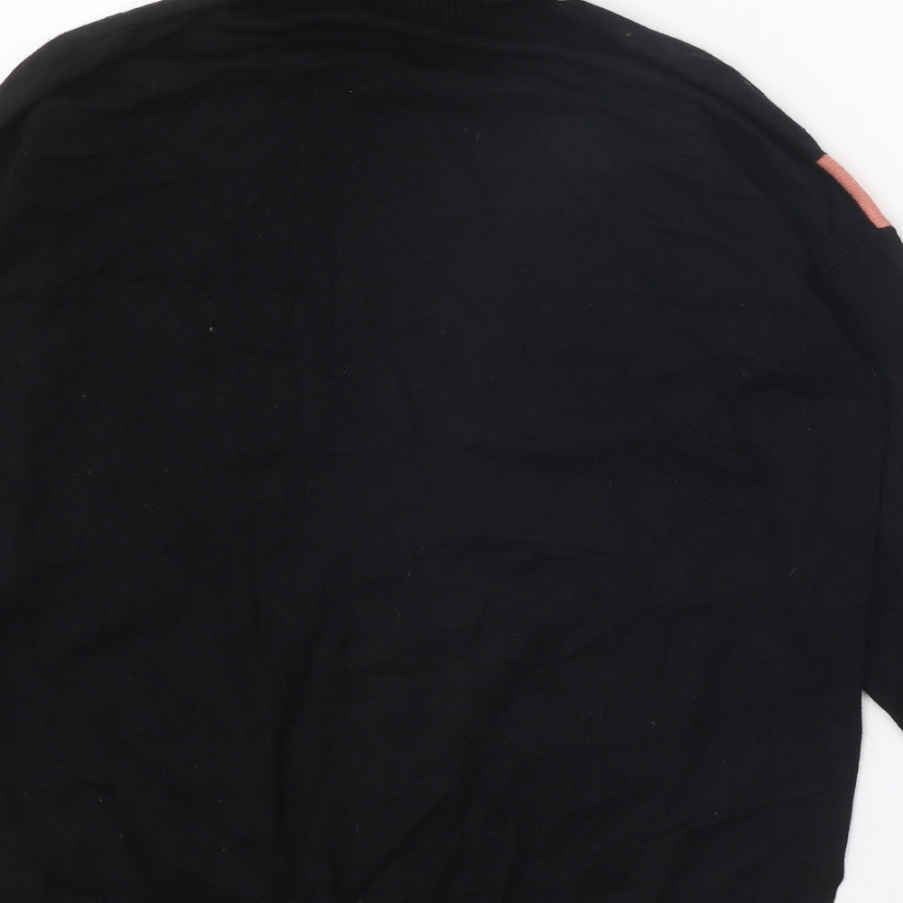 Womens UK Size M SWEEWE Black Pullover Jumper