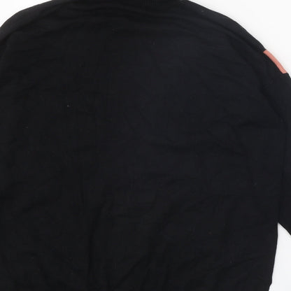 Womens UK Size M SWEEWE Black Pullover Jumper