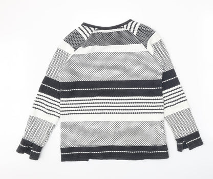 Womens UK Size 8 NEXT White Pullover Jumper