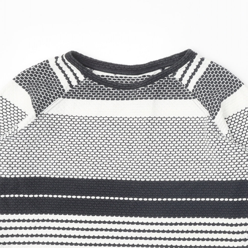 Womens UK Size 8 NEXT White Pullover Jumper