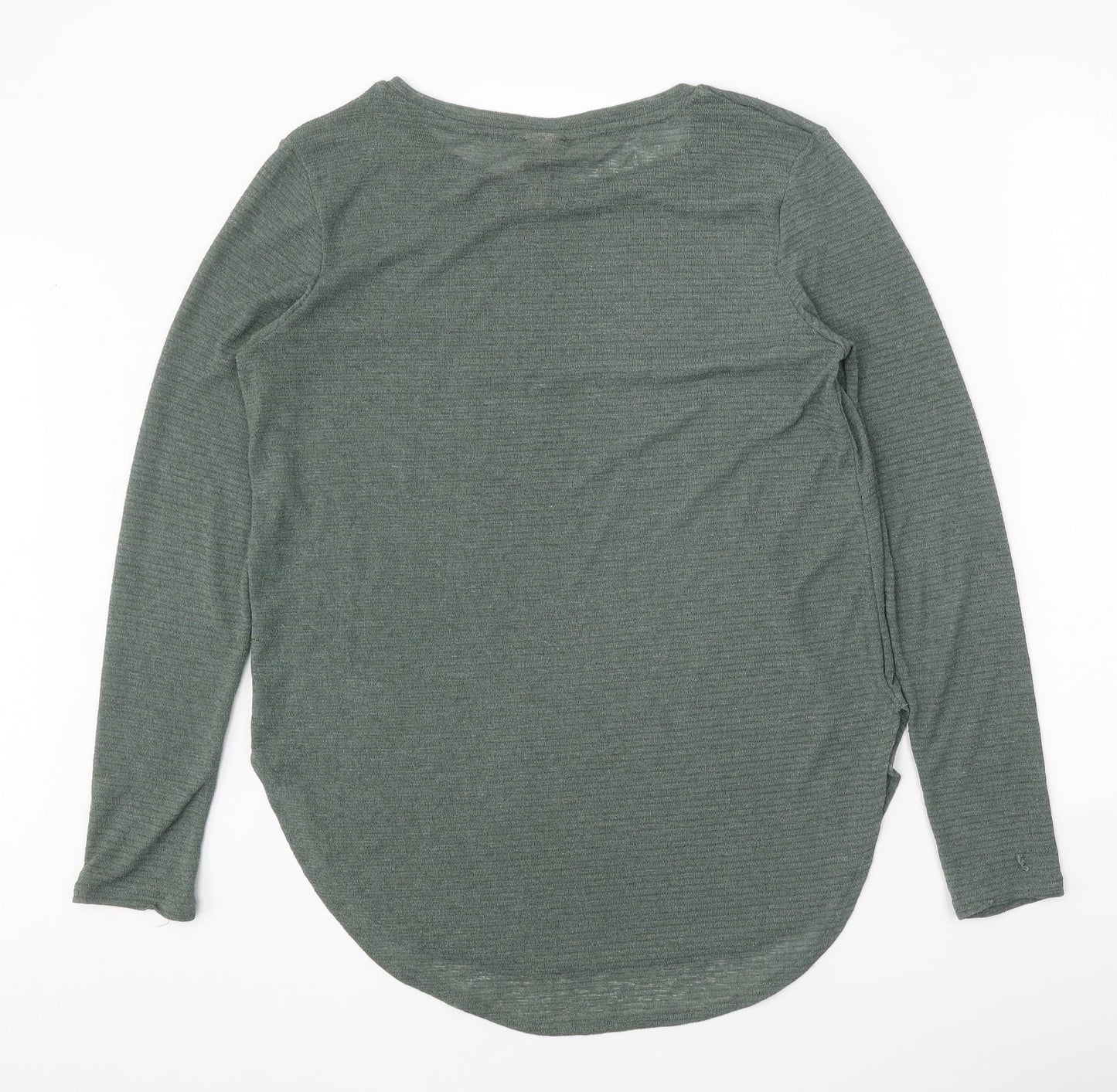 Womens UK Size L H&M Green Pullover Jumper