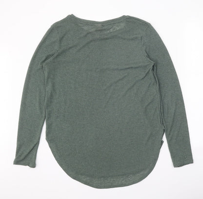 Womens UK Size L H&M Green Pullover Jumper