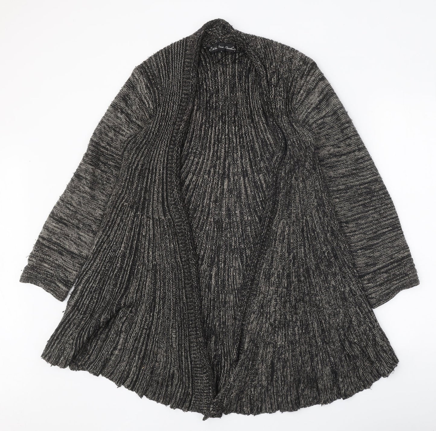 Womens UK Size S Mela London Grey Cardigan Jumper