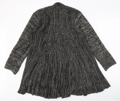Womens UK Size S Mela London Grey Cardigan Jumper