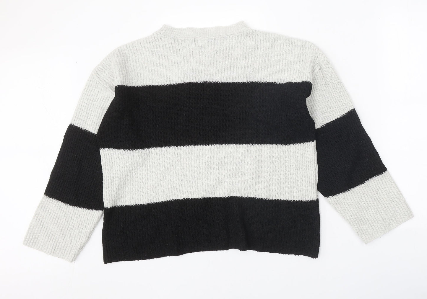 Womens UK Size M Marks and Spencer Black Pullover Jumper