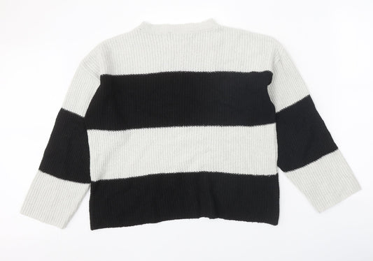 Womens UK Size M Marks and Spencer Black Pullover Jumper