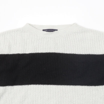 Womens UK Size M Marks and Spencer Black Pullover Jumper
