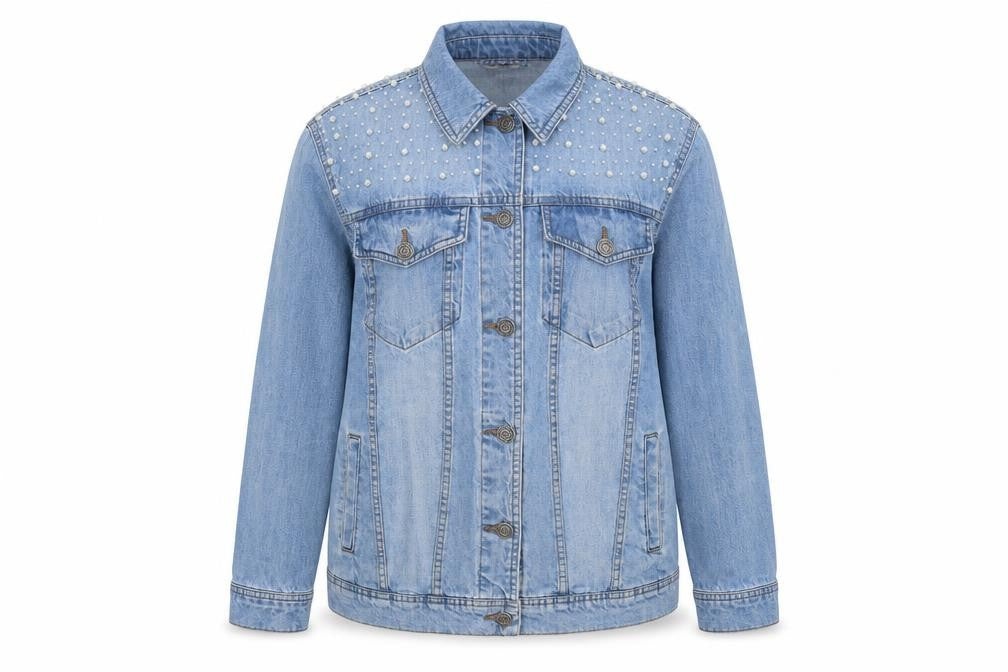 Womens UK Size S Noisy may Blue Jacket