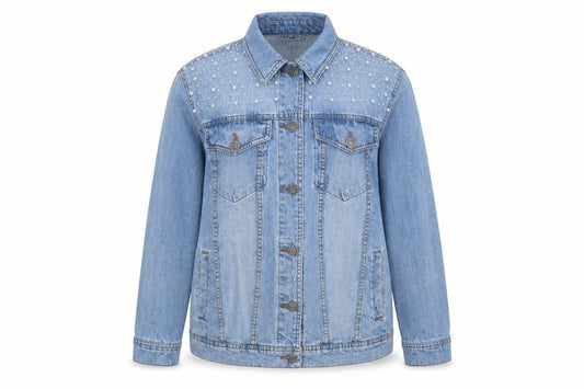Womens UK Size S Noisy may Blue Jacket