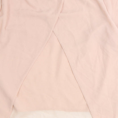 Womens UK Size 8 New Look Pink Basic Blouse