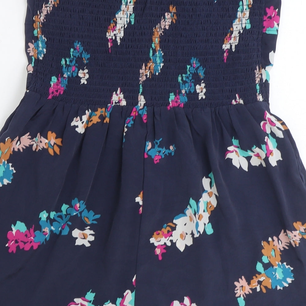 Womens UK Size 8 American Eagle Outfitters One-Piece Blue Playsuit