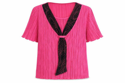 Womens UK Size 16 Kate Lilly Pink Basic Blouse