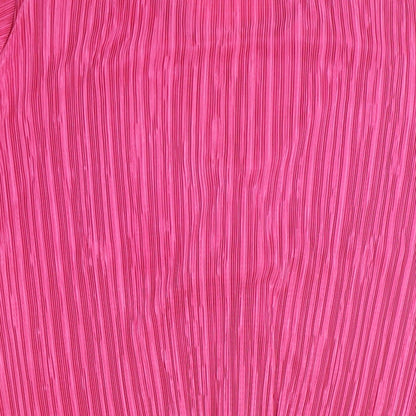 Womens UK Size 16 Kate Lilly Pink Basic Blouse