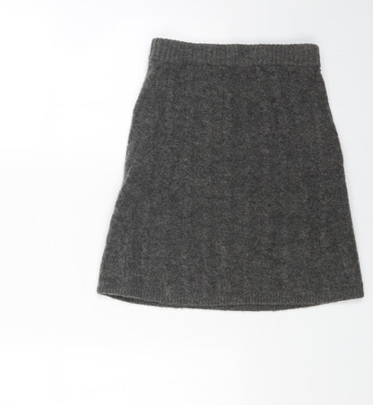 Womens UK Size XS Nobody's Child Straight & Pencil Knit Skirt