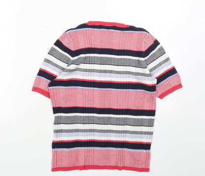 Womens UK Size 12 Marks and Spencer Pink Pullover Jumper