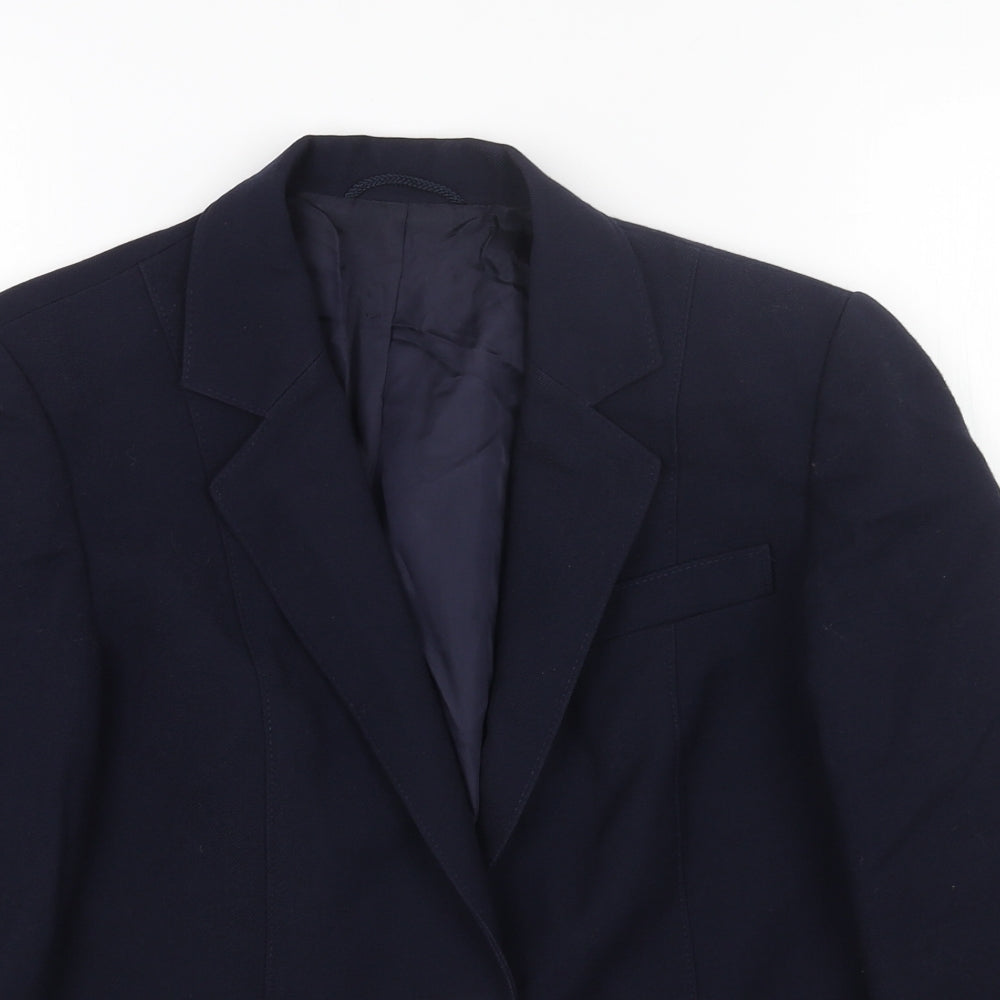 Mens UK Size 38 Preworn Regular Blue Suit Jacket
