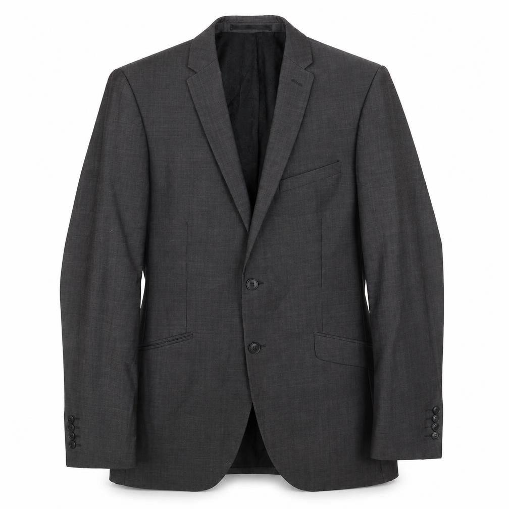 Mens UK Size 38 Paul Costelloe Regular Grey Suit Jacket